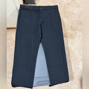 Plaid & Plain Classic Black Dress Pants